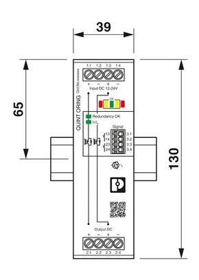 Phoenix Contact Redundanzmodul QUINT4-ORING#10882-1