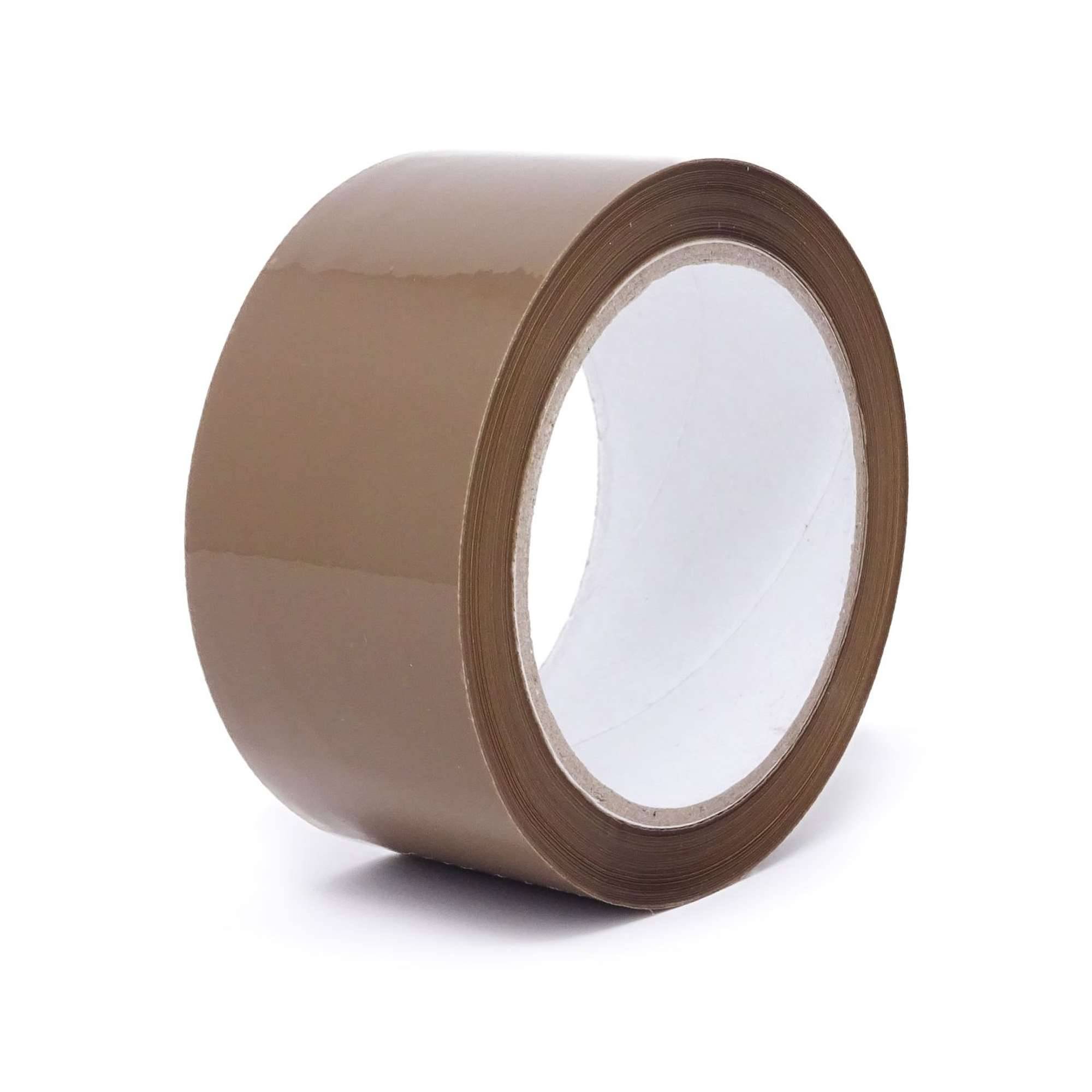 gws 48152 Packband Light PP leise Neutral, 66 m x 50 mm, braun-0