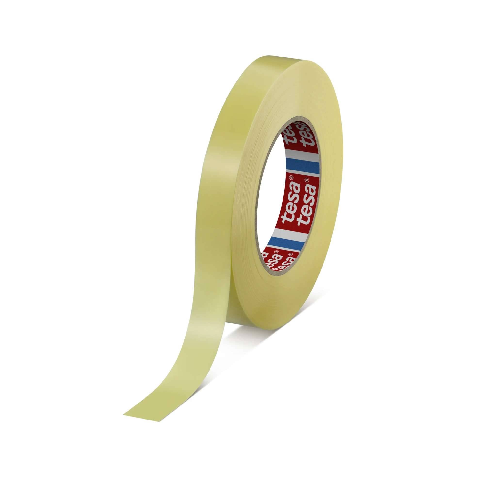 tesa 4289 extrem reißfestes Strapping-Klebeband PV10, 66 m x 19 mm, gelb-0