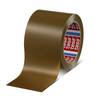 tesa 4124 Premium PVC Packband, 66 m x 75 mm, braun