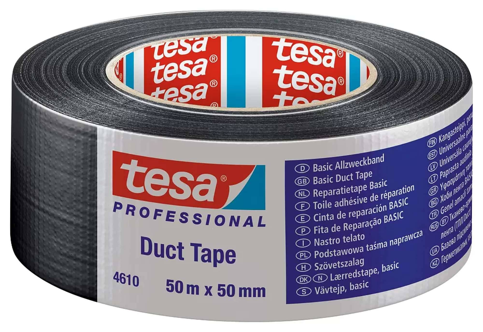 tesa 4610, 50m x 50mm schwarz-0
