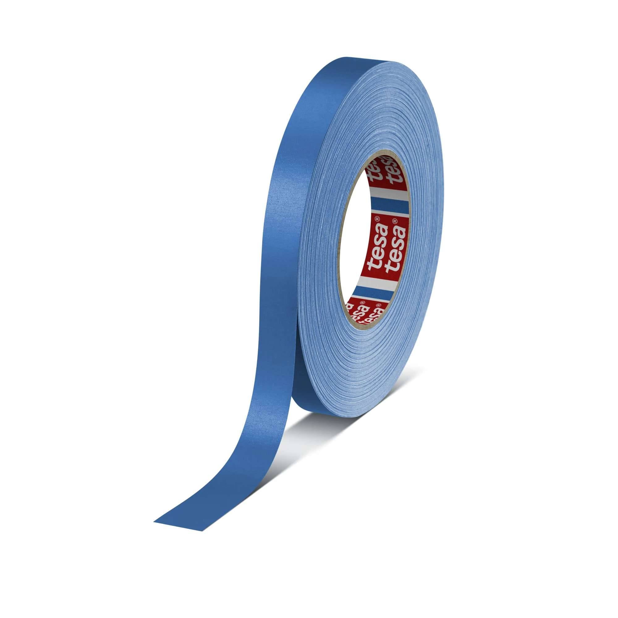 tesaband 4651 Premium Gewebeband, 50 m x 19 mm, blau-0
