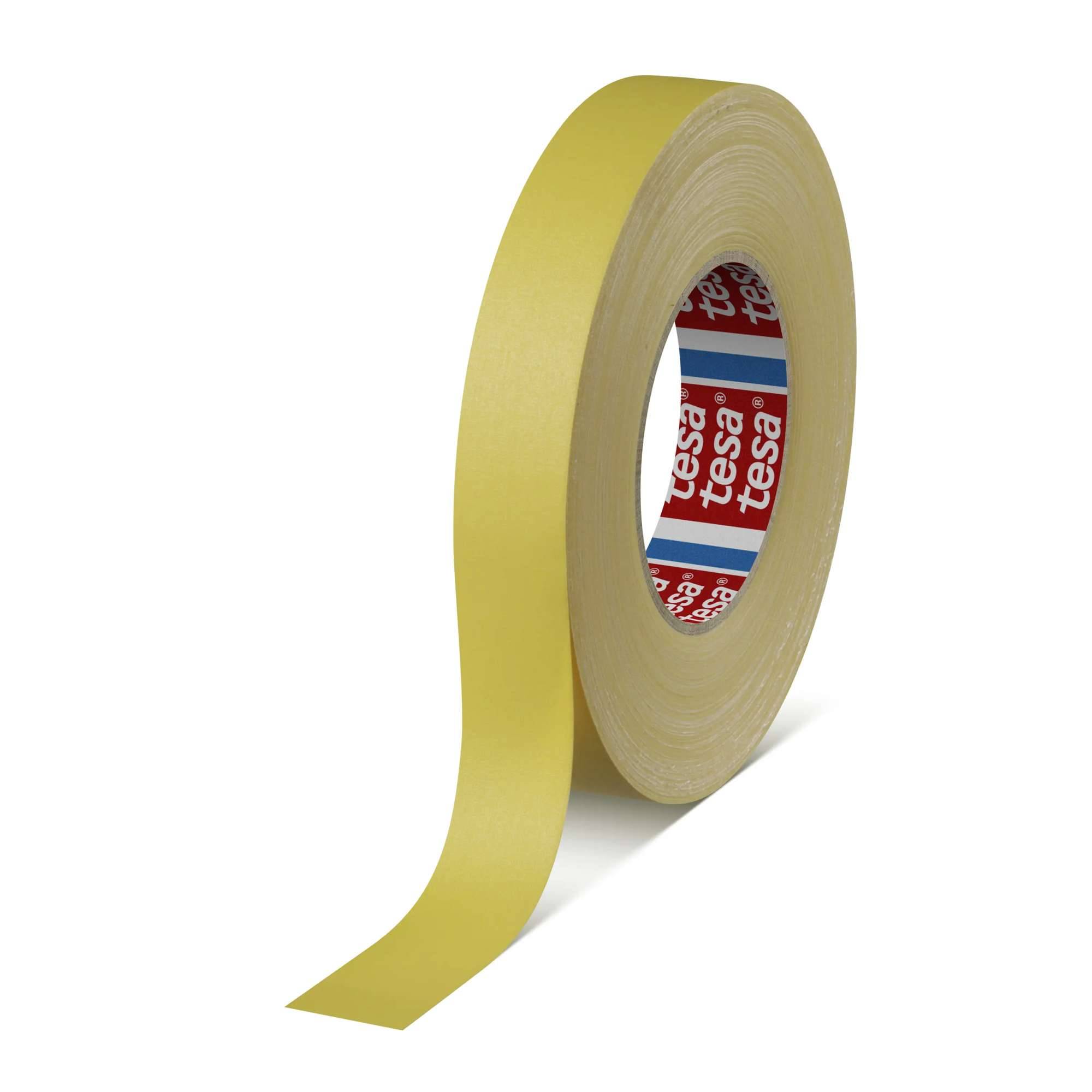 tesaband 4661 Kunstoffbeschichtetes Universal-Gewebeklebeband, 50 m x 25 mm, gelb-0