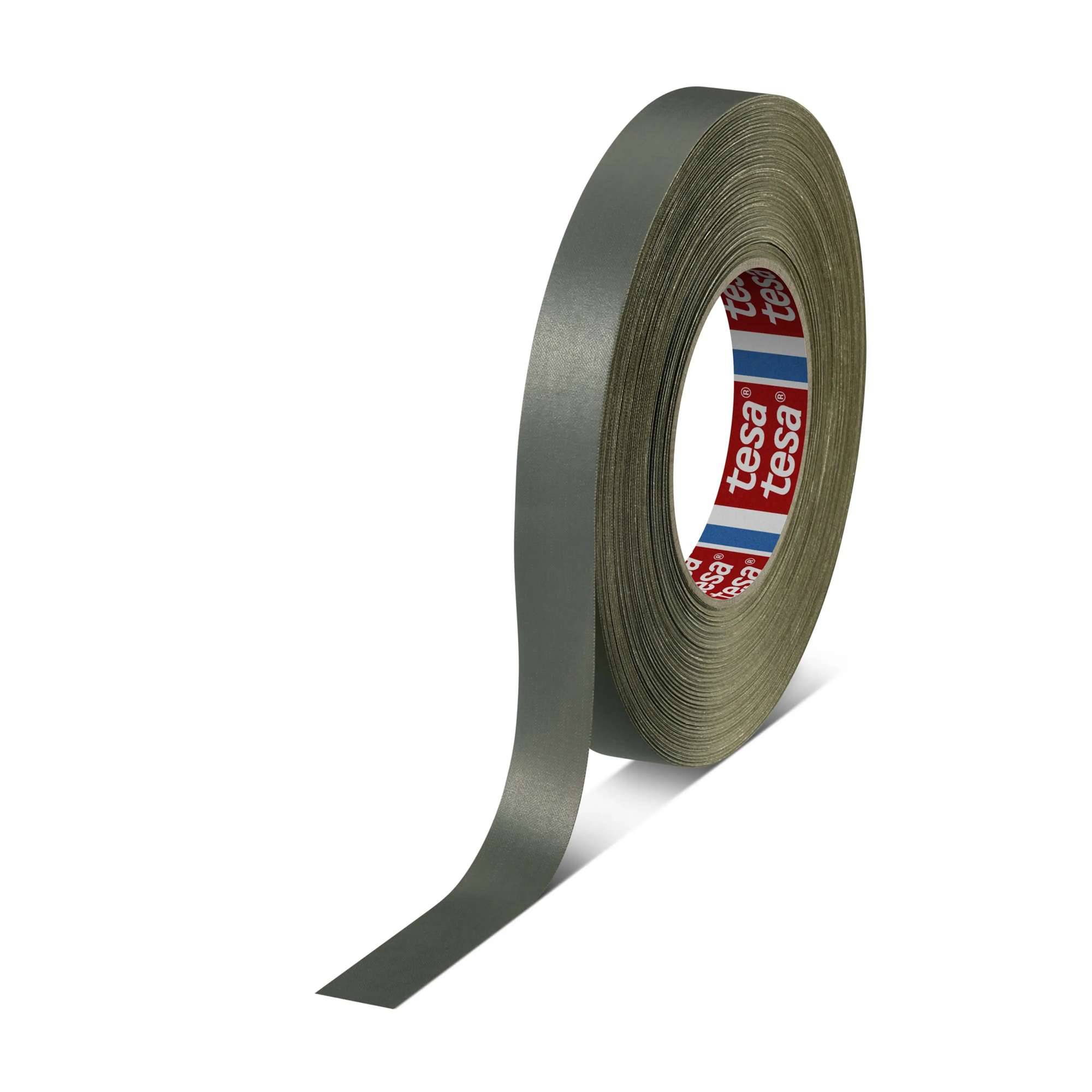 tesaband 4657 Hochtemperaturbeständiges Spezialgewebeband, 50 m x 19 mm, grau-0