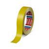 tesa 60404 PVC Klebeband für Innenverpackungen, 66 m x 25 mm, gelb
