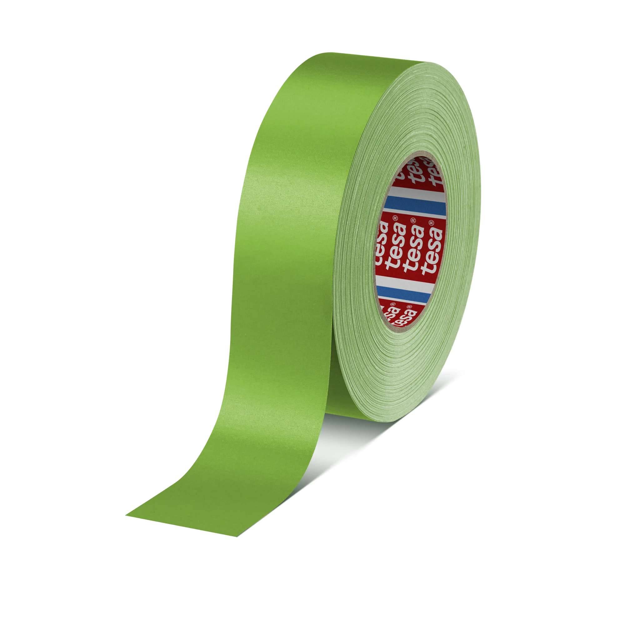 tesaband 4651 Premium Gewebeband, 50 m x 50 mm, grün