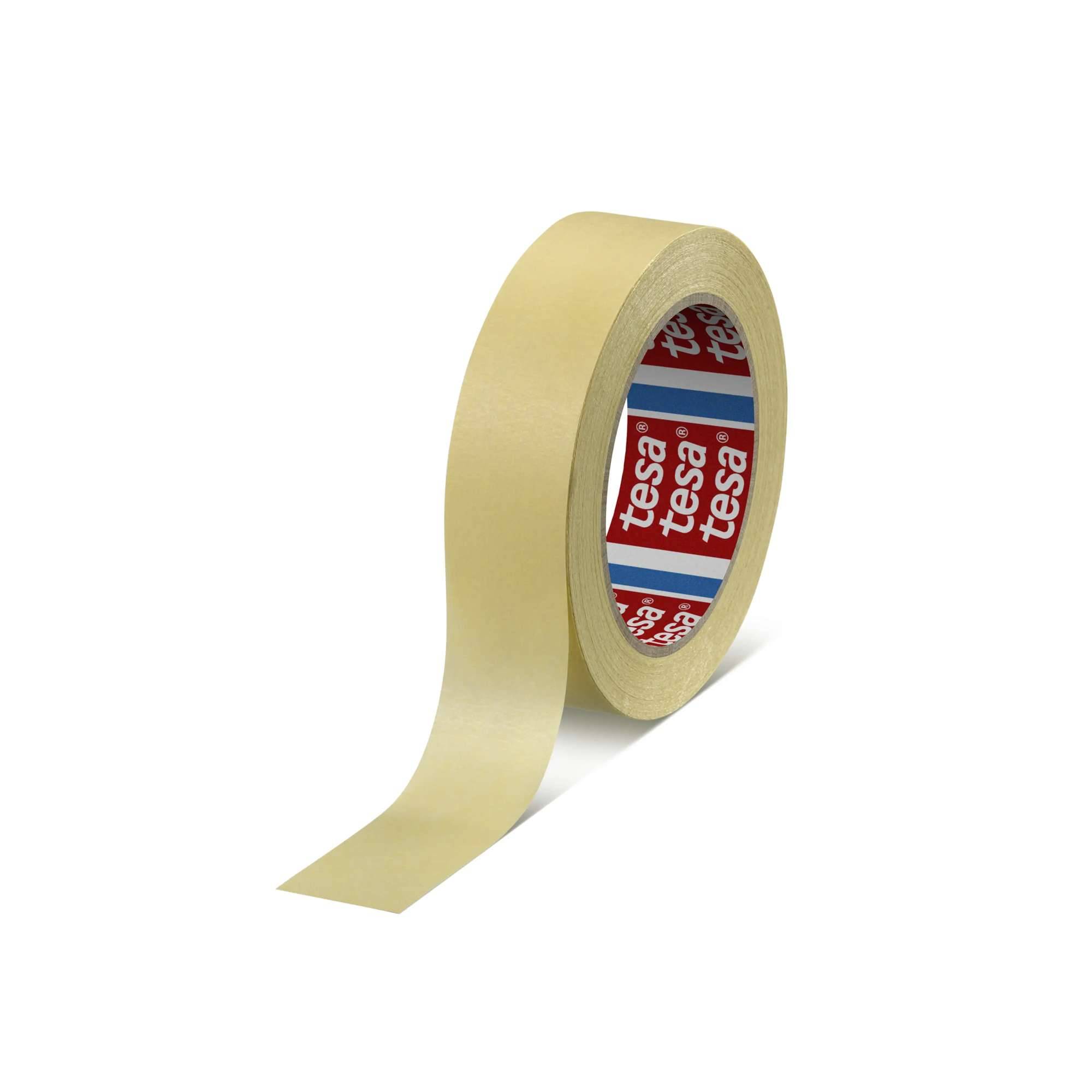 tesakrepp Malerband Allzweckabdeckband Basic 4323, 50 m x 30 mm, gelblich-0