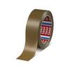 tesa 4100 geprägtes Premium PVC Packband, 66 m x 38 mm, braun