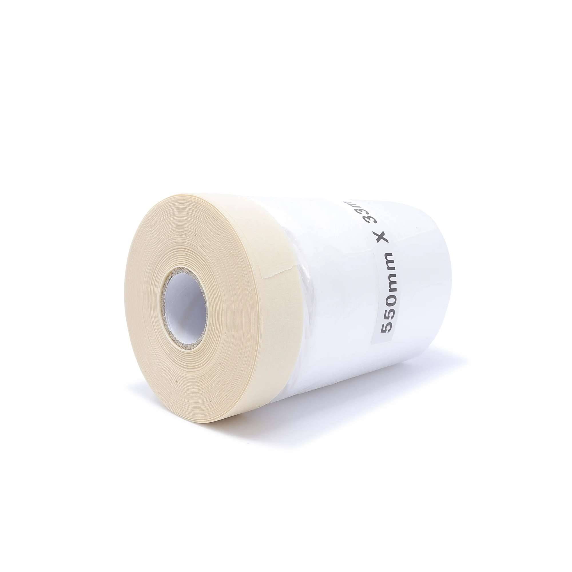 gws Maler-Abdeckfolie mit Kreppklebeband, 33 m x 550 mm, gelblich-0