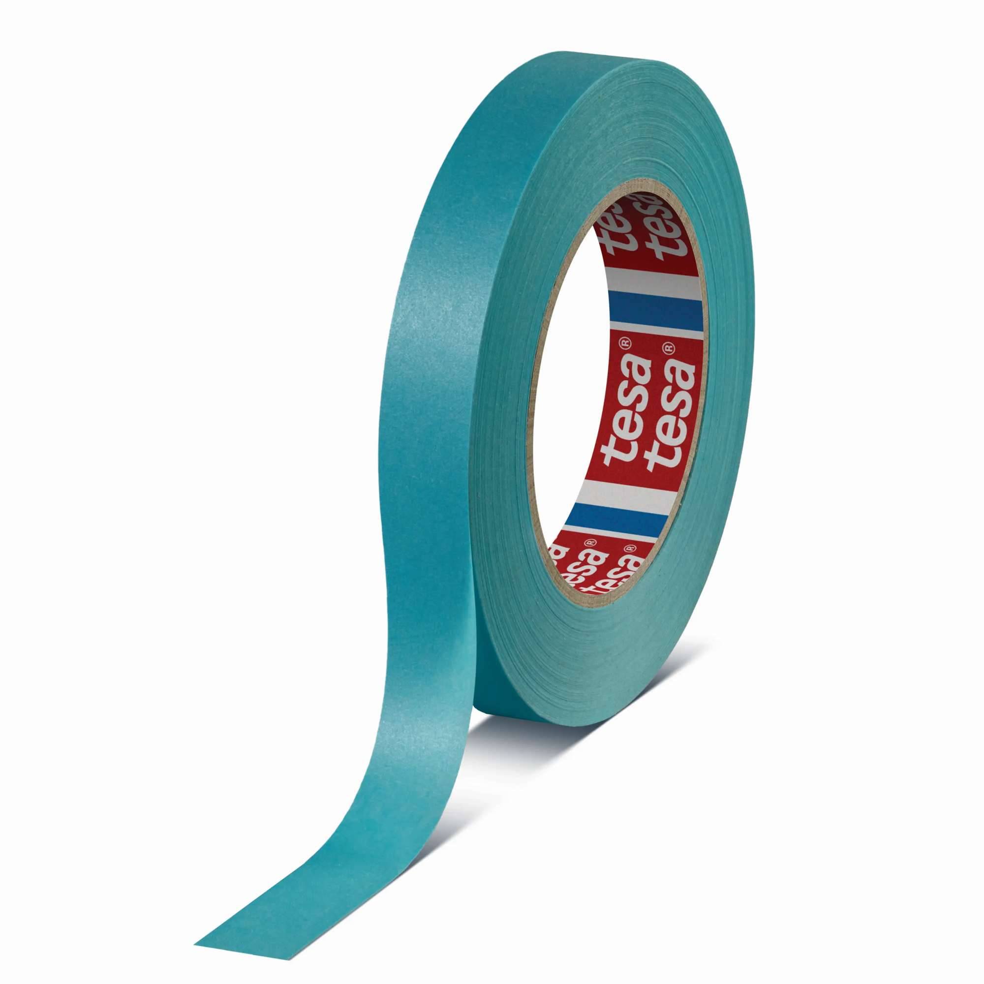 tesa krepp 4438 12 Wochen UV Oberflächenschutzband, 50 m x 19 mm, blau-0