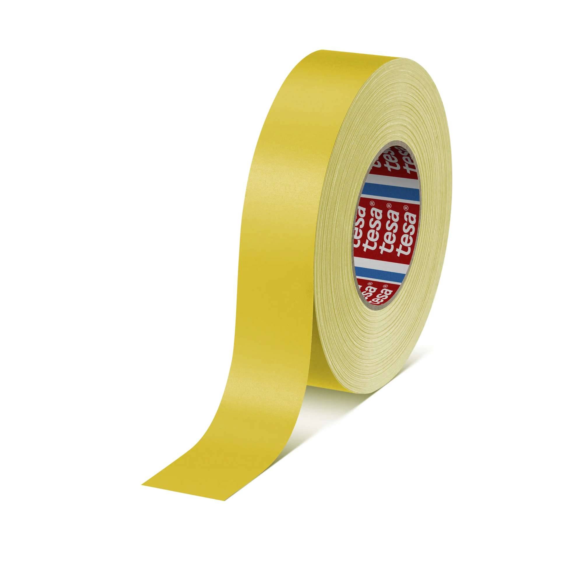 tesaband 4651 Premium Gewebeband, 50 m x 38 mm, gelb-0