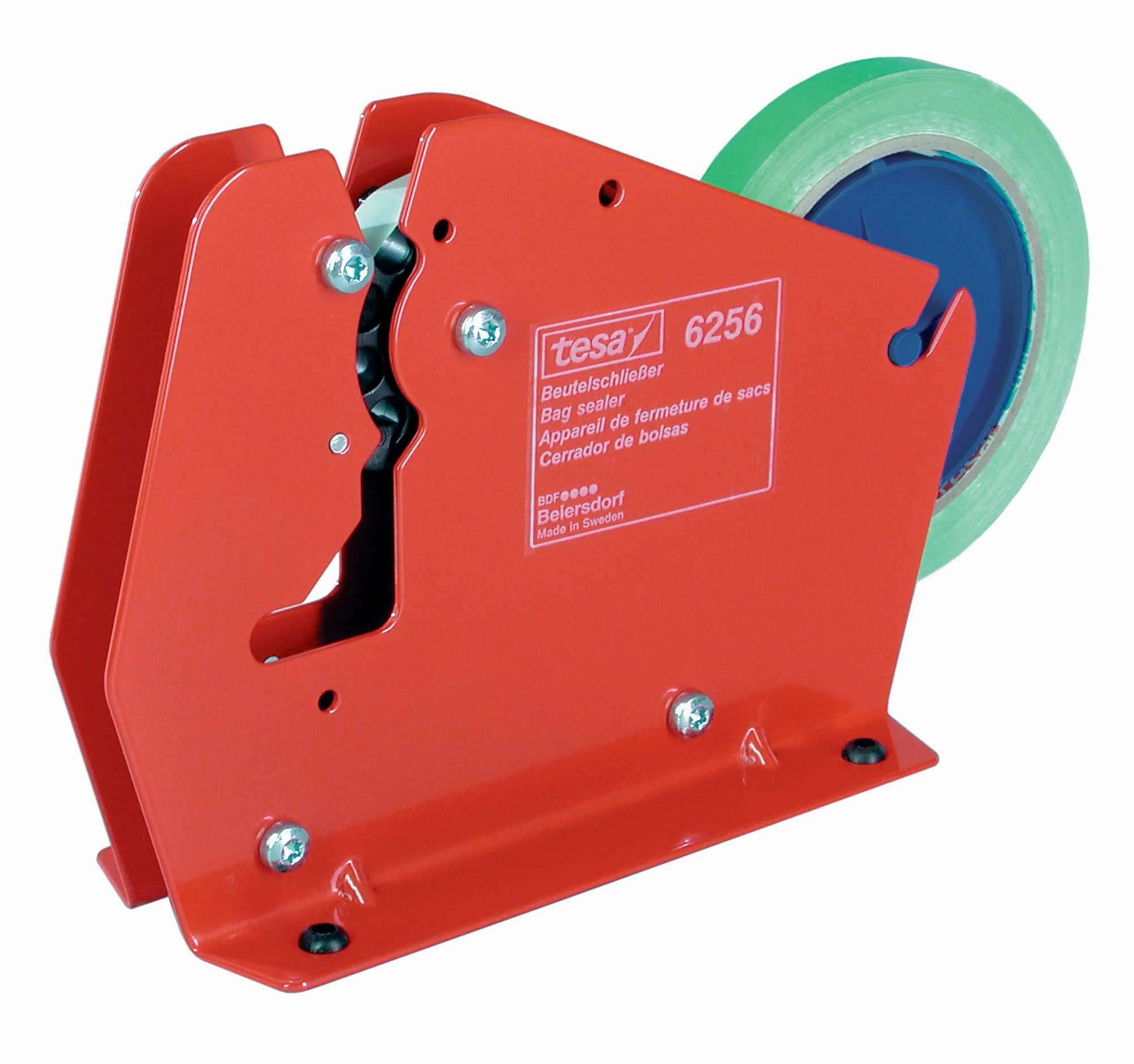 tesa Beutelverschließmaschine 6256 bis 12mm, rot-0