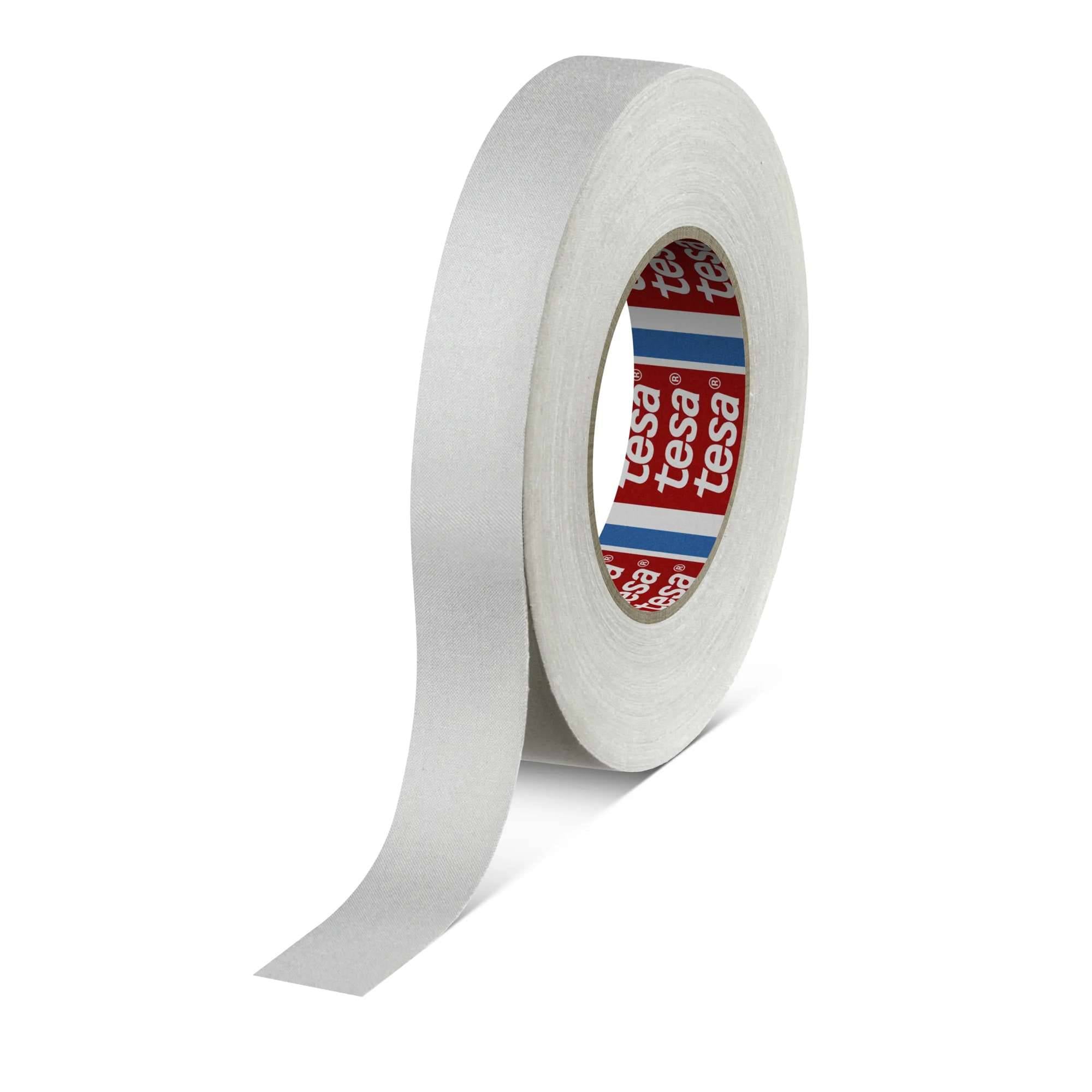 tesaband 4541 Flexibles, offenes Gewebeband, 50 m x 25 mm, weiss-0