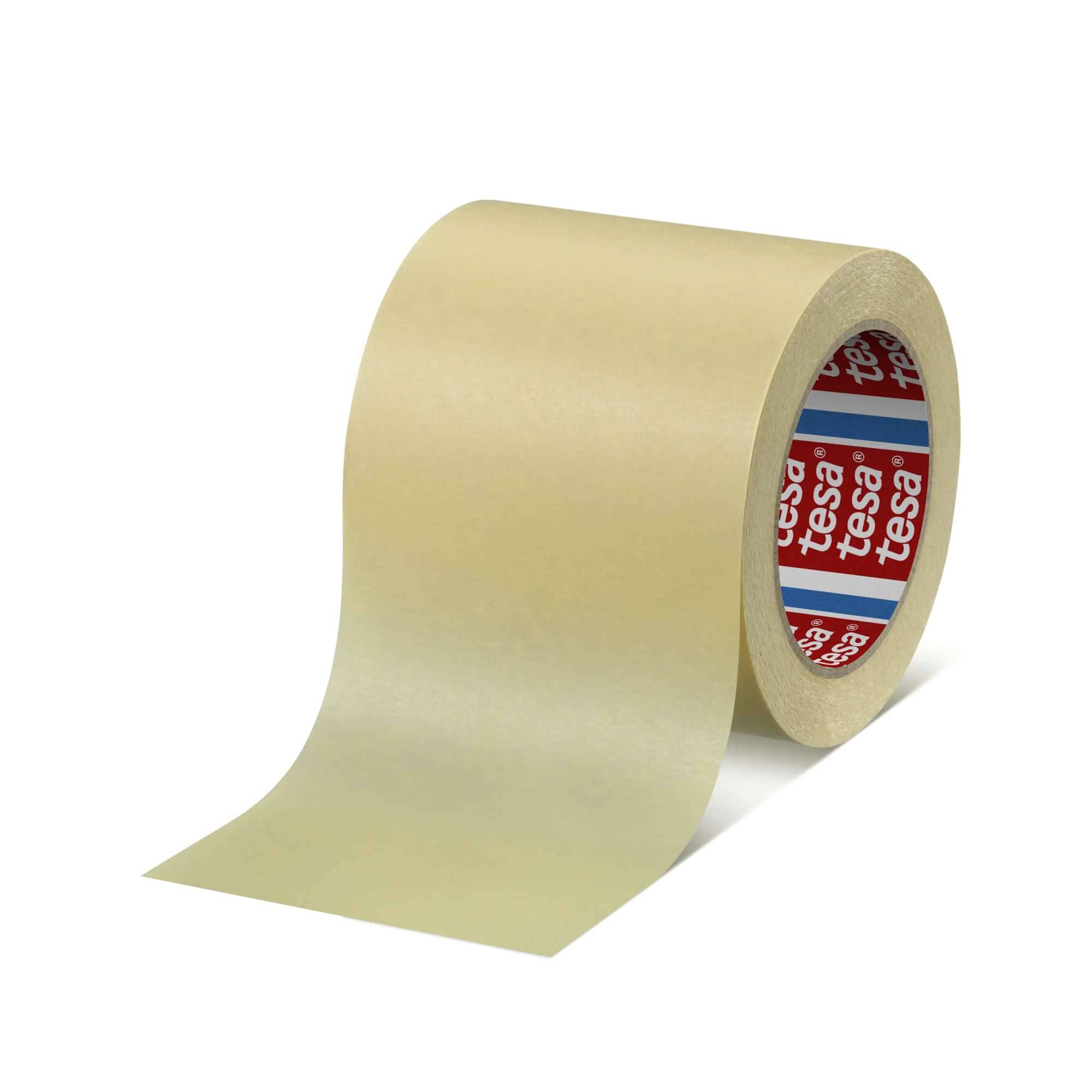 tesakrepp Malerband Allzweckabdeckband Basic 4323, 50 m x 100 mm, gelblich-0