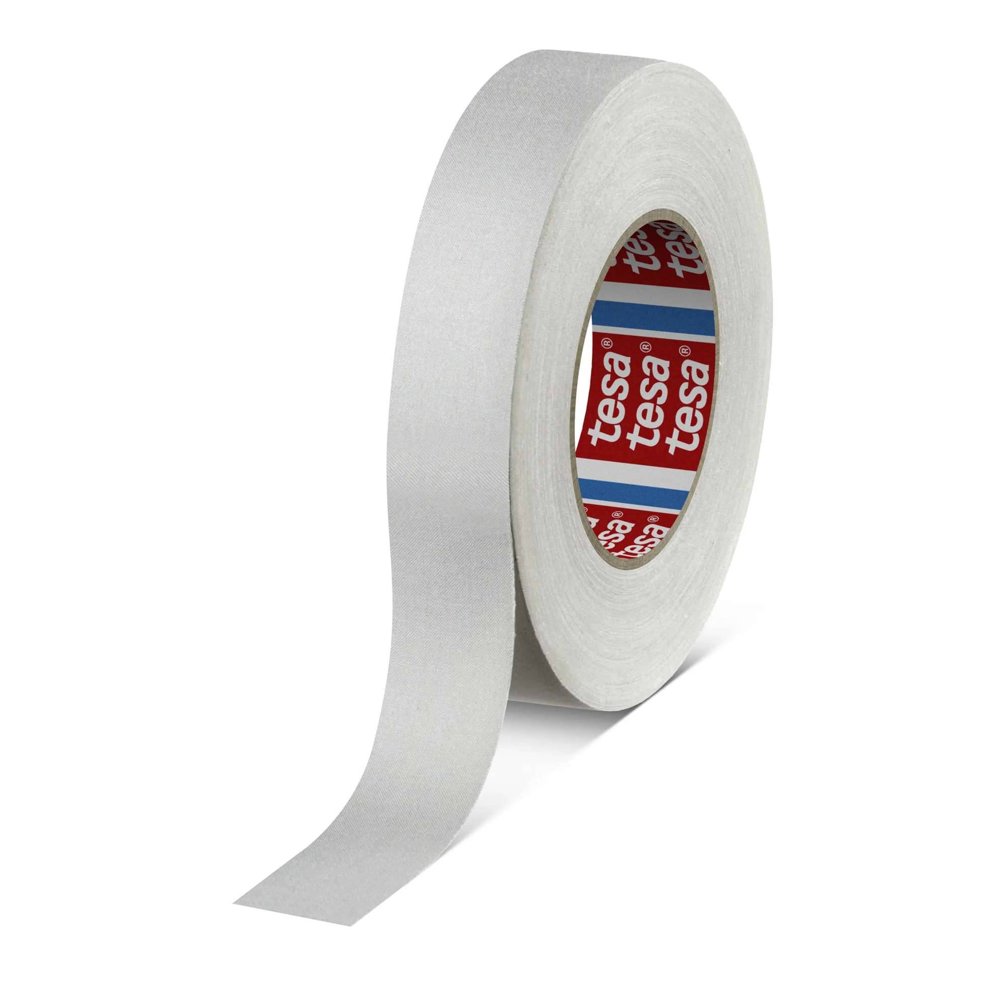 tesaband 4541 Flexibles, offenes Gewebeband, 50 m x 30 mm, weiss