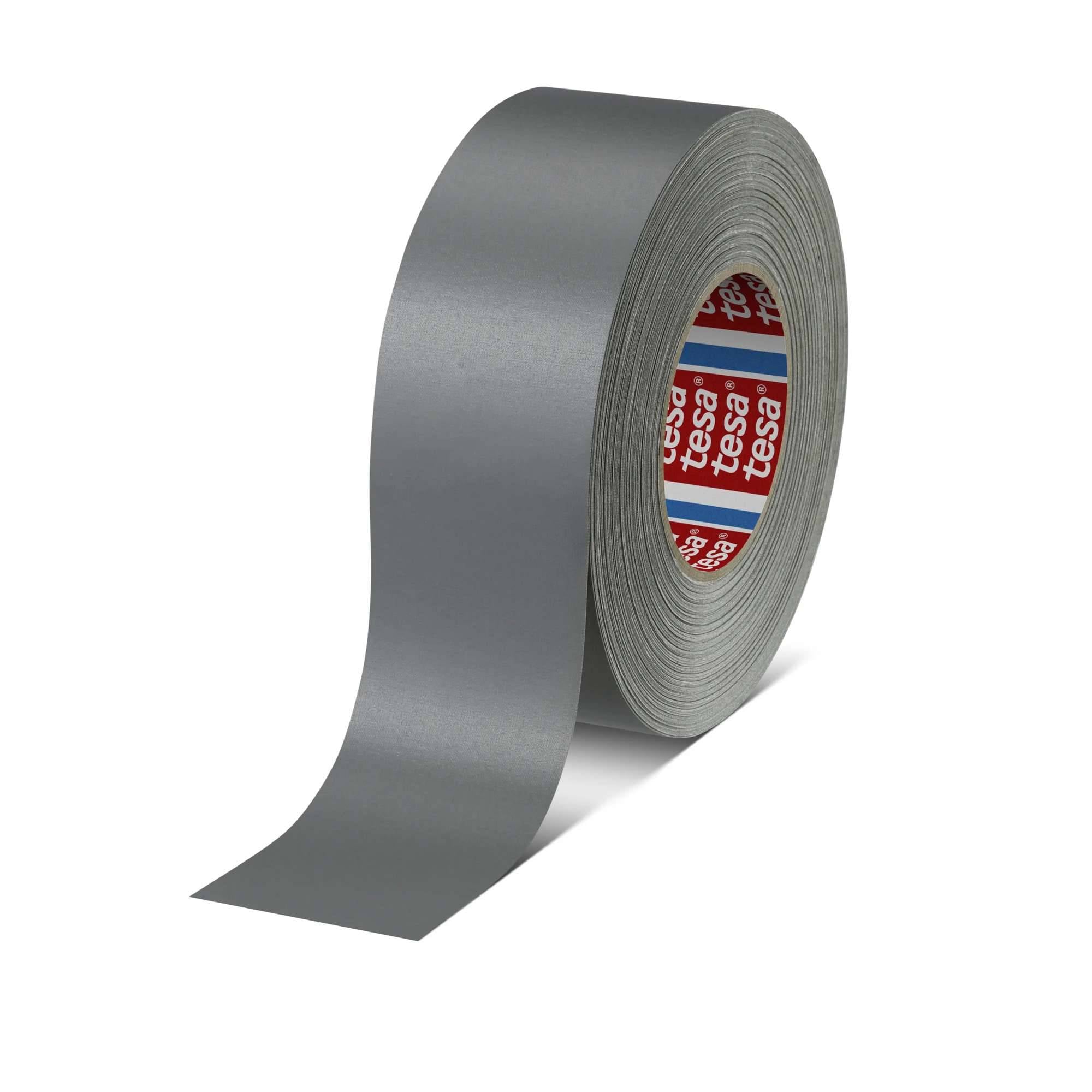 tesaband 4651 Premium Gewebeband, 50 m x 50 mm, grau-0