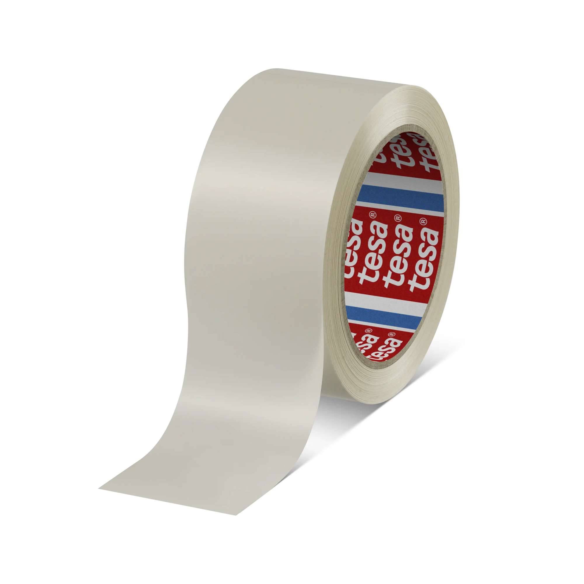 tesa 4124 Premium PVC Packband, 66 m x 50 mm, weiss