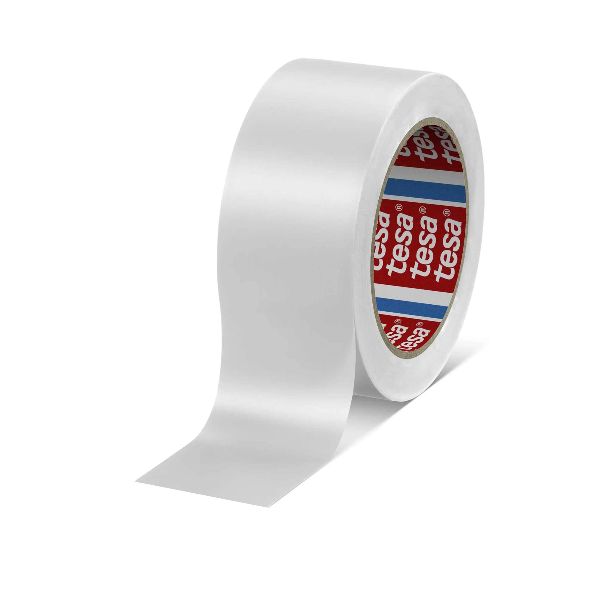 tesa 60760 Bodenmarkierung, 33 m x 50 mm, weiss
