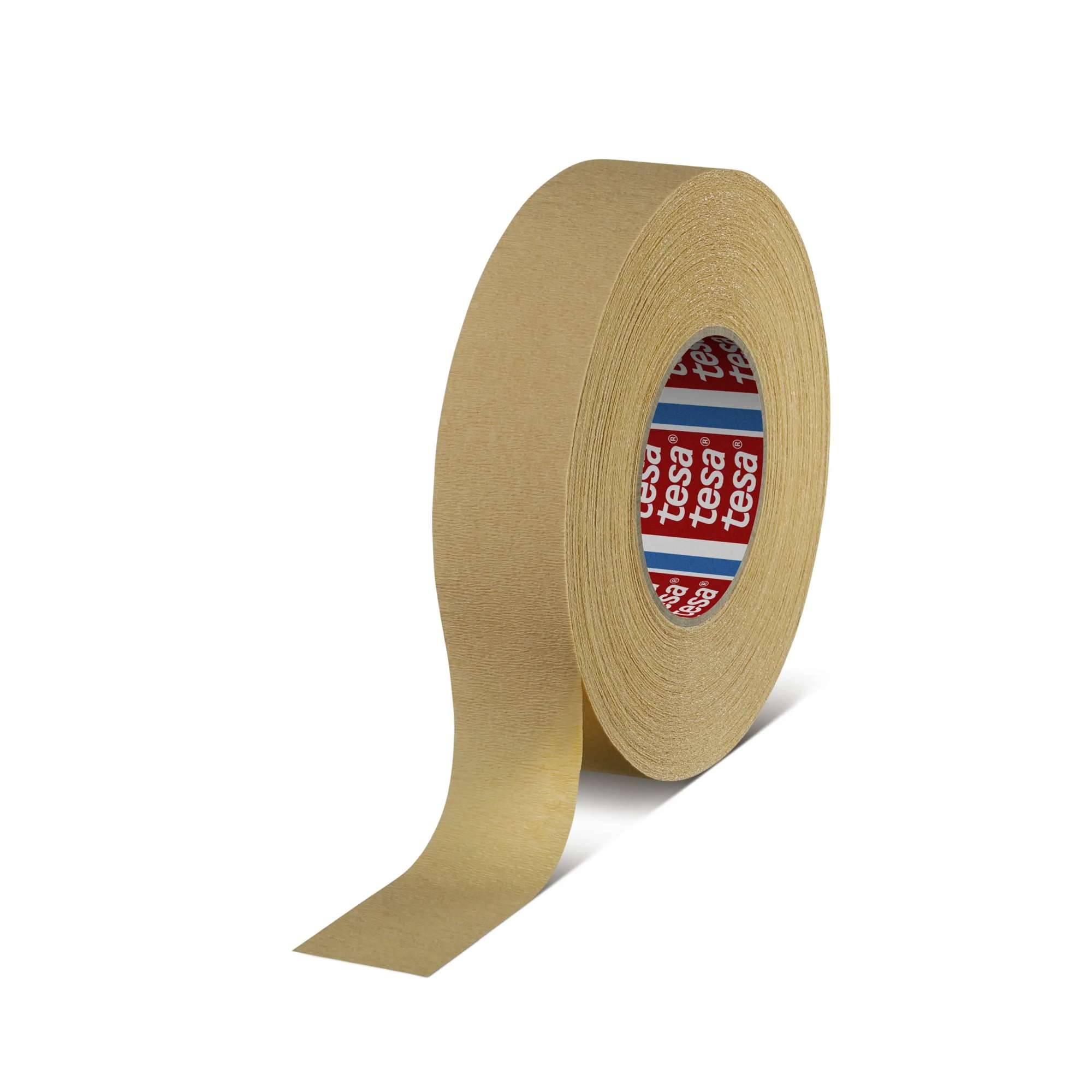 tesa 4319 Hochgekrepptes Papierklebeband, 50 m x 38 mm, braun-0