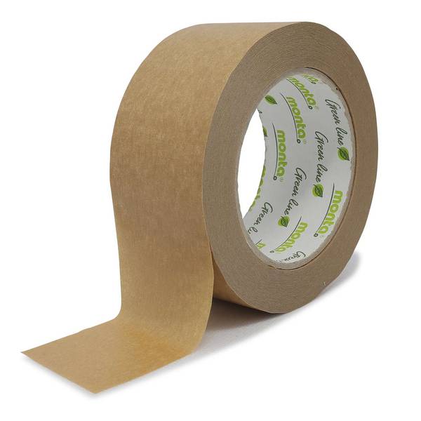 Monta 843 Papier-Packband, recyclinggerecht, 66 m x 50 mm