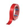 tesa 60404 PVC Klebeband für Innenverpackungen, 66 m x 25 mm, rot