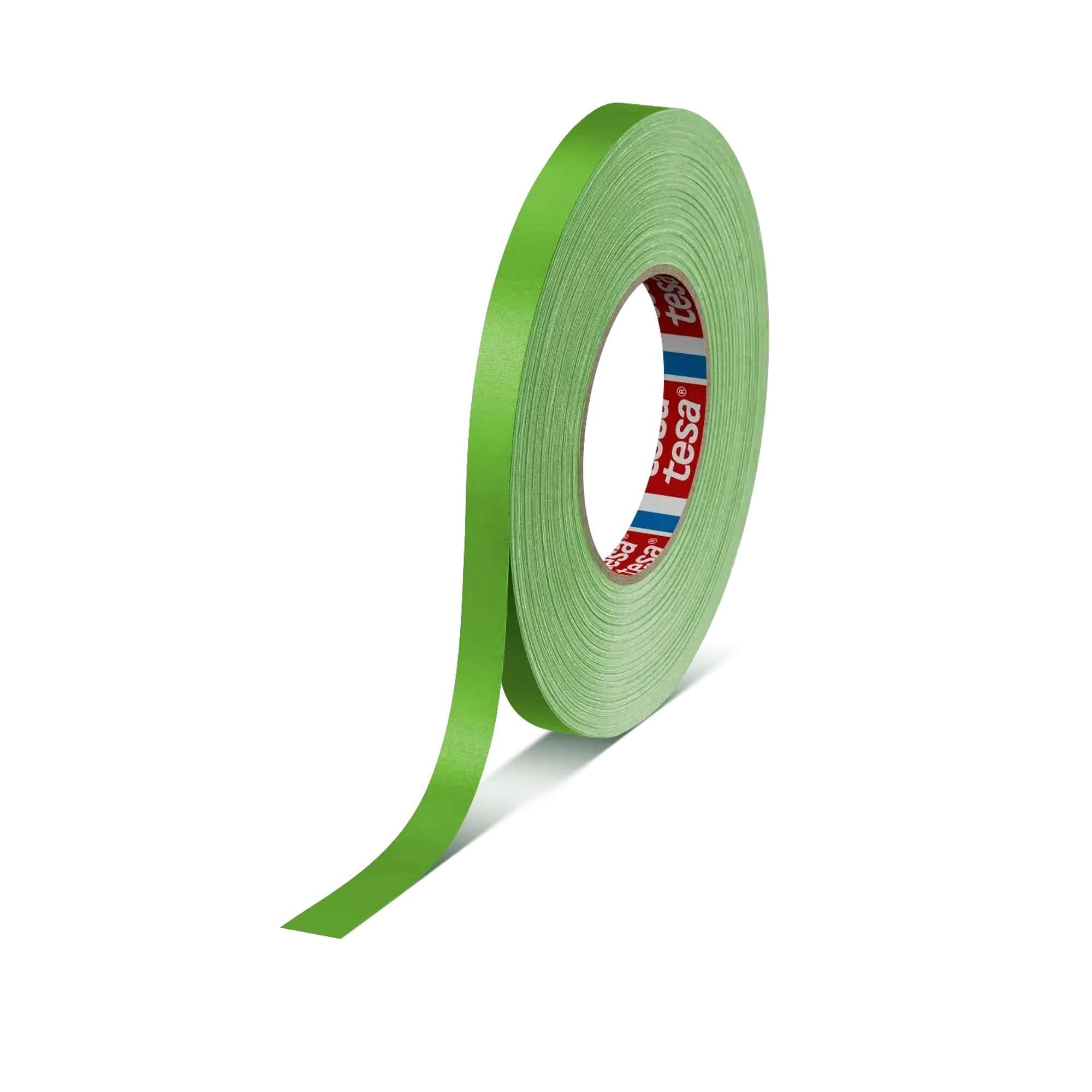 tesaband 4651 Premium Gewebeband, 50 m x 12 mm, grün