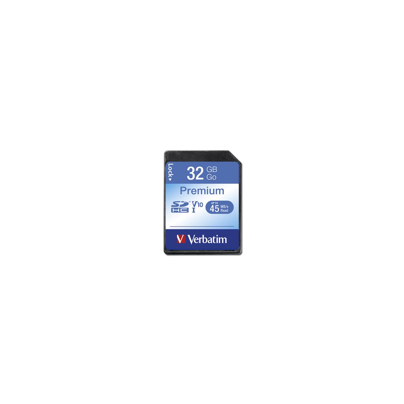 SD Card 32GB Verbatim SDHC Premium Class 10 retail-0