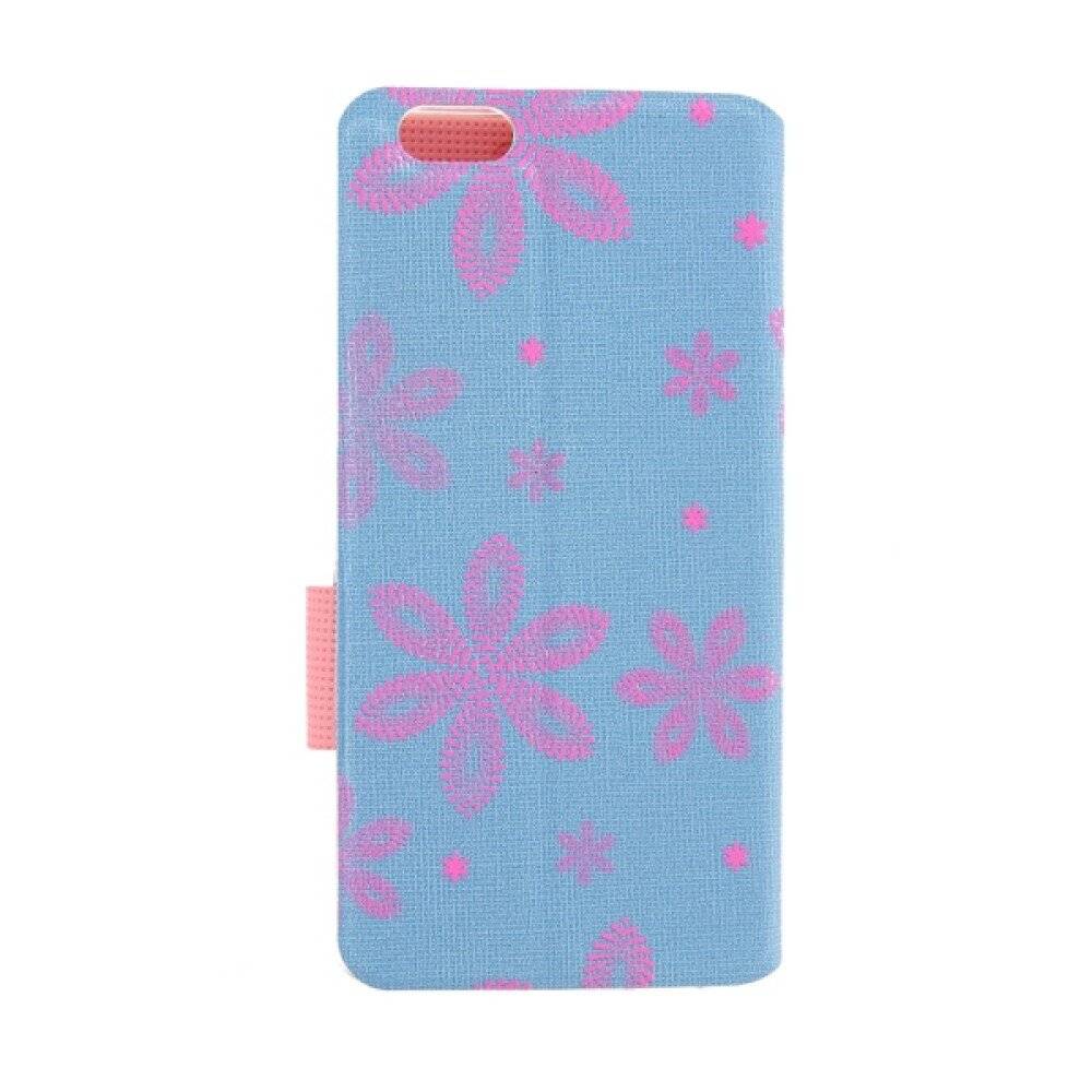 Book Case BT10 for iPhone 6 - Blue-1