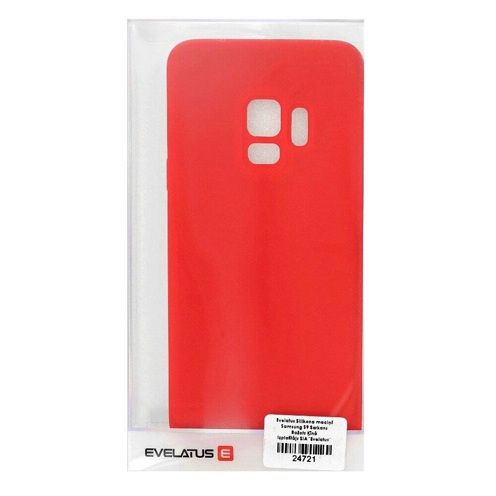 Evelatus Schutzhülle für Samsung S9 rot-2