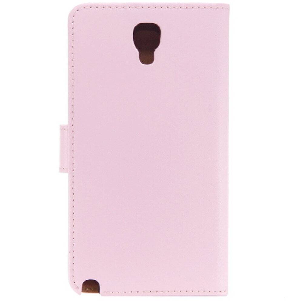 Hülle aus Leder für Galaxy Note 3 Neo – Pink 4250710552818-1
