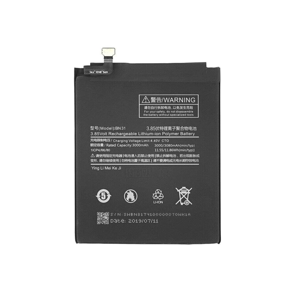 MPS-Akku für Xiaomi Mi A1/Redmi S2 3080 mAh BN31-0