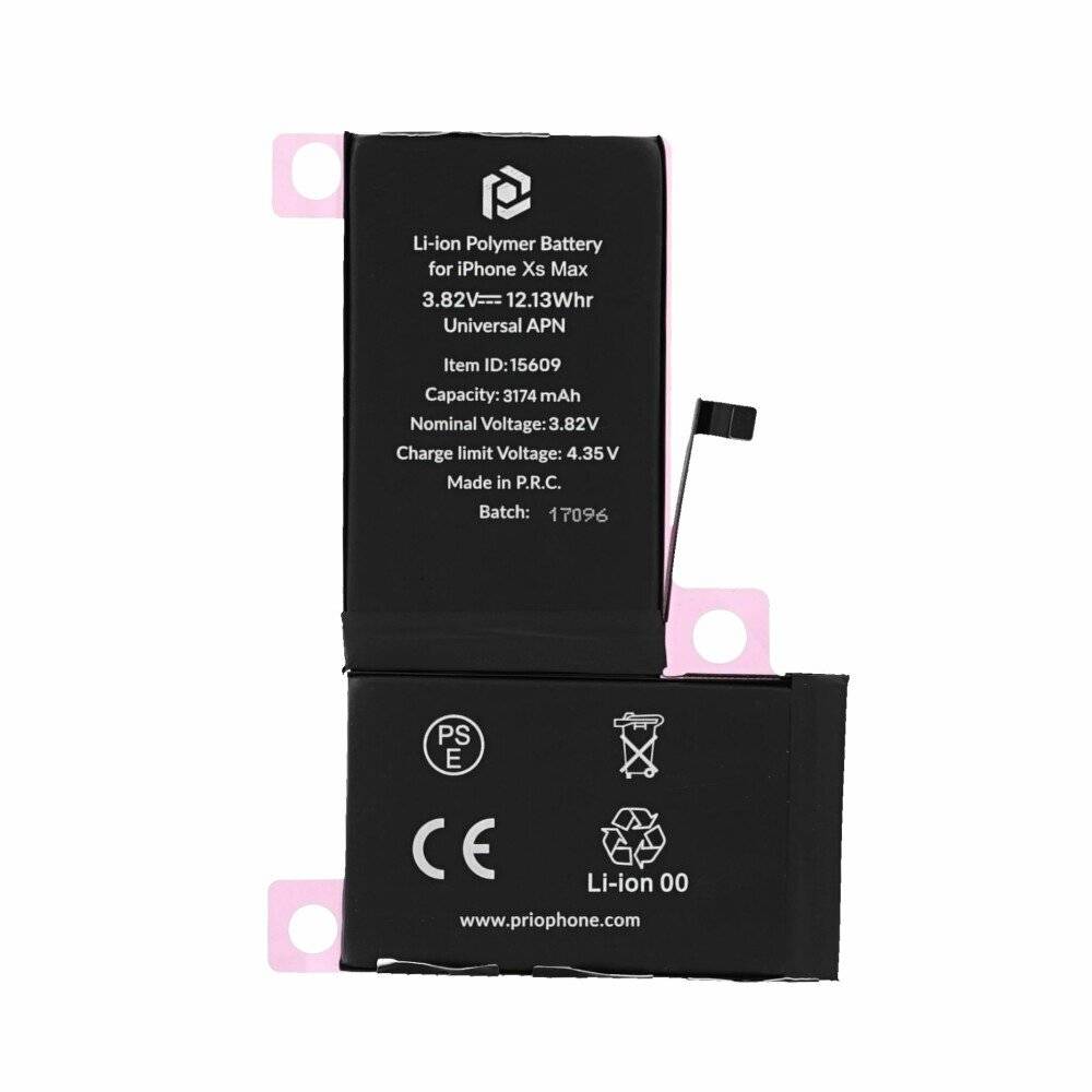 prio Akku für iPhone Xs Max (Universal APN)-4