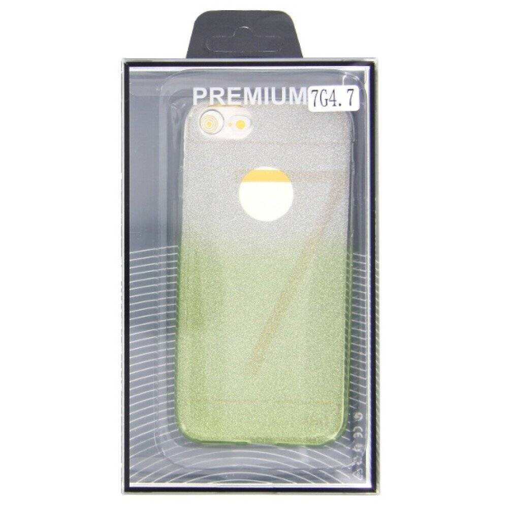 TPU Silikonhülle für iPhone 7 - grün-2