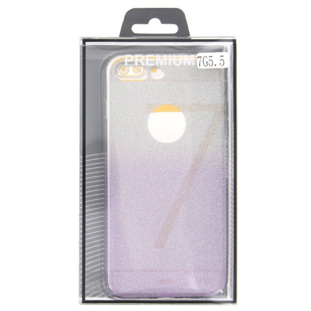 TPU Silikonhülle für iPhone 7 plus - lila-2