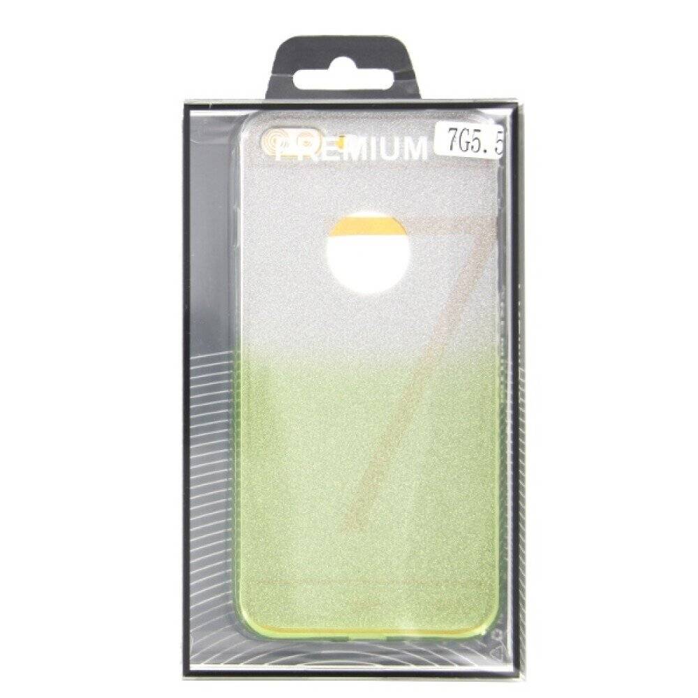 TPU Silikonhülle iPhone 7 plus - grün-2