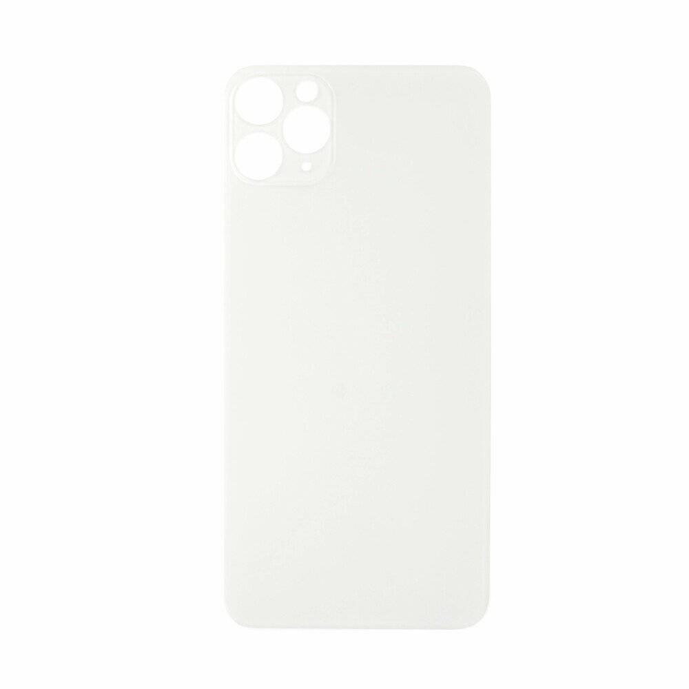 Ersatz iPhone 11 Pro Max Akkufachdeckel silber, ohne Logo-0