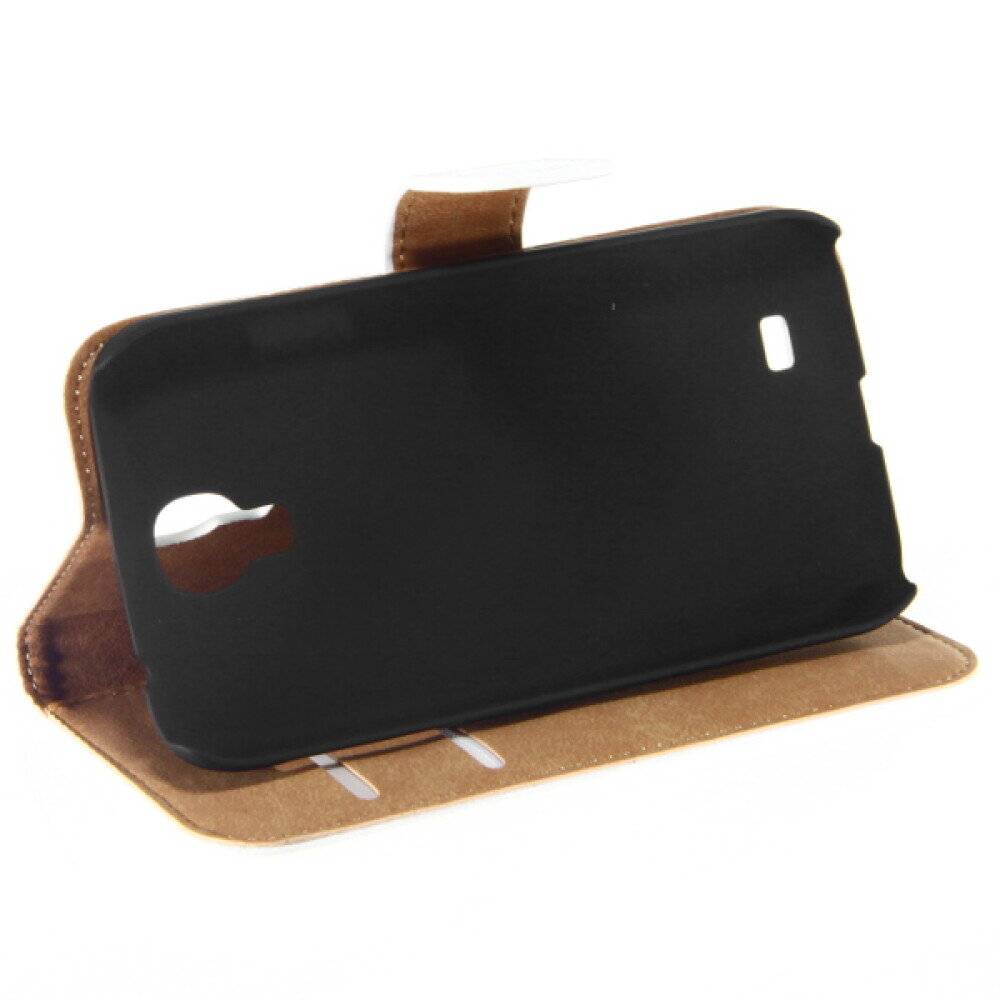 Hülle aus Leder Galaxy S4 - weiß 4250710503797-2