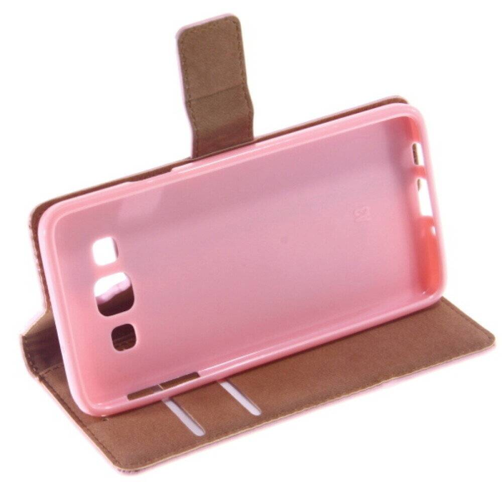 Lederhülle für A3 Galaxy A300 – Rosa 4250710560820-2