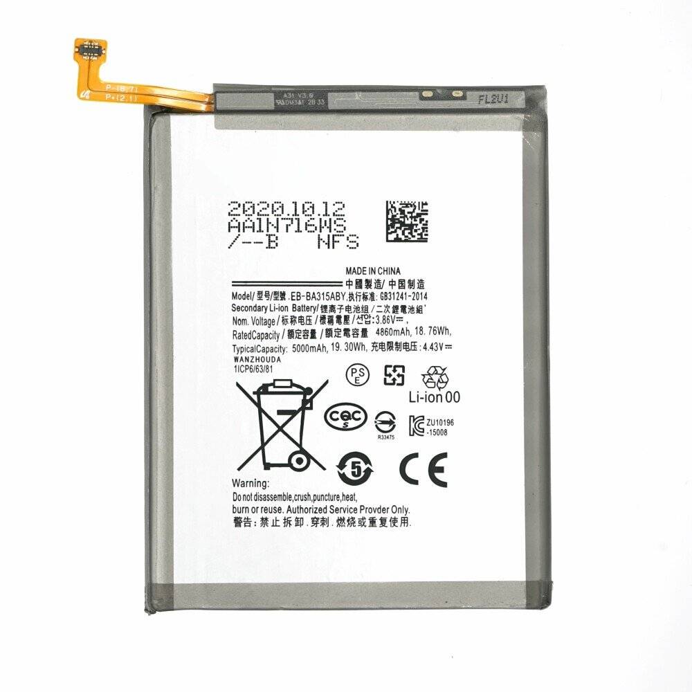 MPS Akku für Samsung Galaxy A22/A31/A32 EB-BA315ABY-0