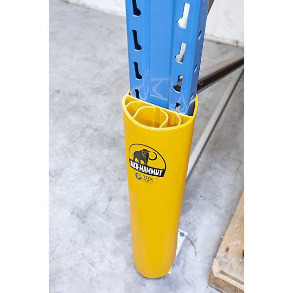 Regalanfahrschutz aus Polypropylen Höhe 600 mm Regalständerbreite 90 - 110 mm. Ampere Deutschland GmbH-2