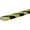 Knuffi® Flächenschutz Typ D 1-m-Stück schwarz / fluoreszierend. SHG PUR-Profile GmbH 68074849
