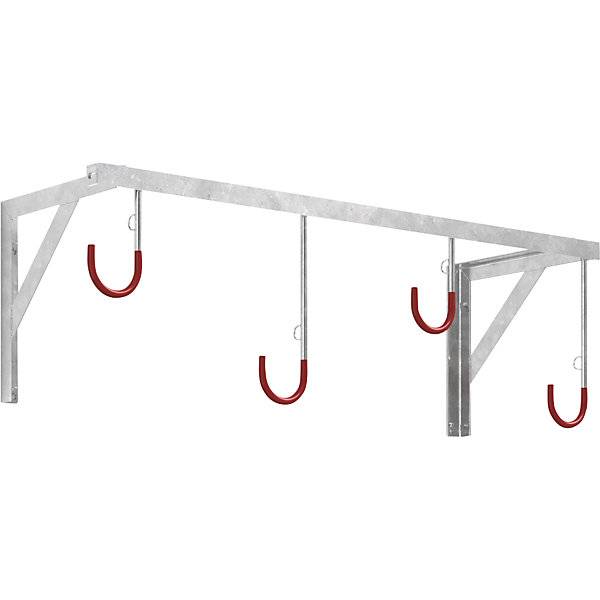 Fahrradaufhänger für Wandbefestigung Länge 1170 mm. TAKKT Industrial & Packaging GmbH 68331049-0