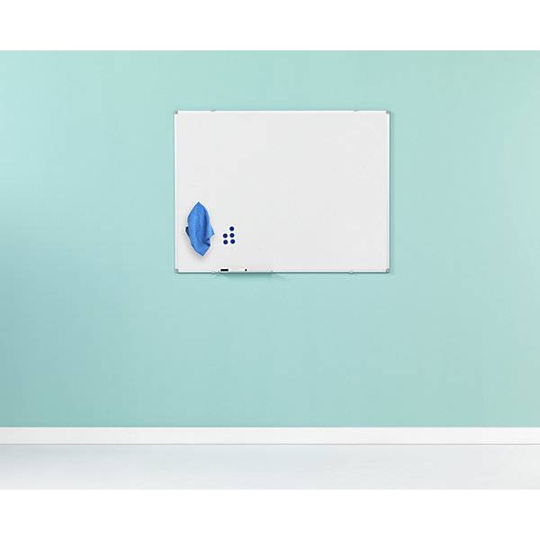 Whiteboard-Sets inkl. Zubehör Stahlblech lackiert BxH 900 x 600 mm. TAKKT Industrial & Packaging GmbH 72114149-1