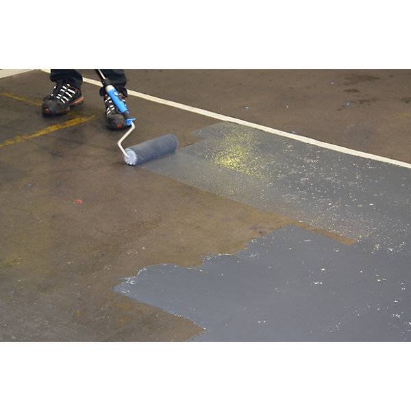 Bodenmarkierungsfarbe Industry Floor Paint® Inhalt 5 l weiß. Ampere Deutschland GmbH 68637849-3