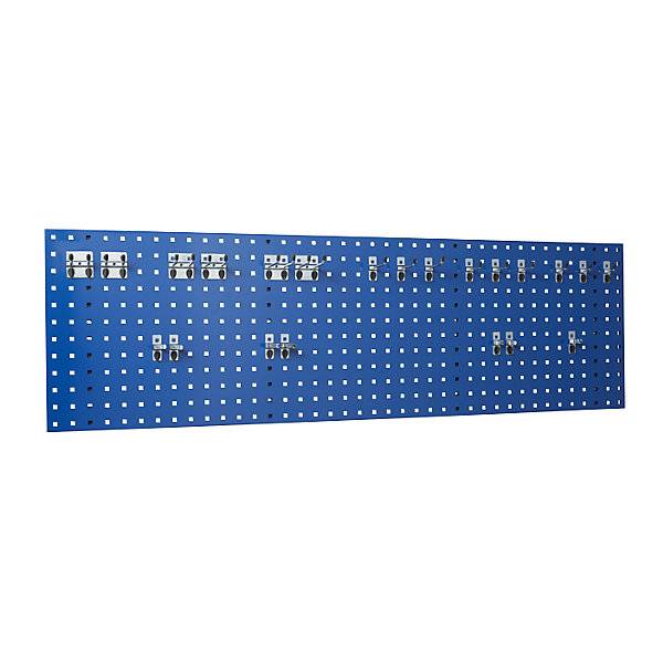 Lochwand-Set Komplett-Set: Lochplatte + 22 Werkzeughalter HxB 457 x 1524 mm. TAKKT Industrial & Packaging GmbH-2