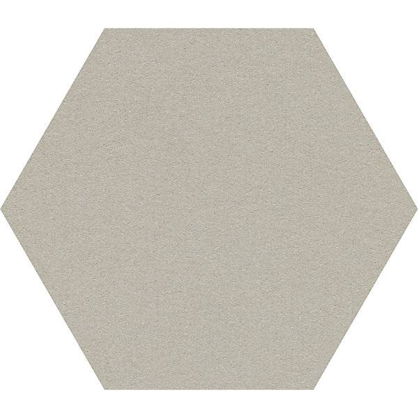 Design-Pinnwand sechseckig Kork BxH 600 x 600 mm hellgrau. Smit Visual Supplies BV 49959949