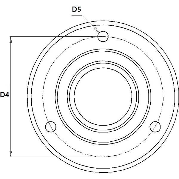 Kugelrolle versenkt Kunststoff Tragkugel-Ø 32 mm. Schulz Stanztechnik GmbH 47620049-0