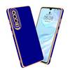 Cadorabo Hülle für Huawei P30 Schutz Hülle in Blau Etui Handyhülle Cover Case TPU Kameraschutz