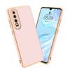Cadorabo Hülle für Huawei P30 Schutz Hülle in Rosa Etui Handyhülle Cover Case TPU Kameraschutz