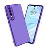 Cadorabo Hülle für Huawei P30 Schutz Hülle in Lila Etui Handyhülle Cover Case TPU Kameraschutz